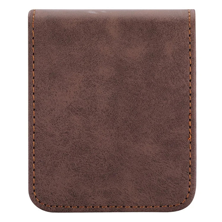 DF-05 For Samsung Galaxy Z Flip5 5G Case Shockproof PC+PU Leather Phone Cover