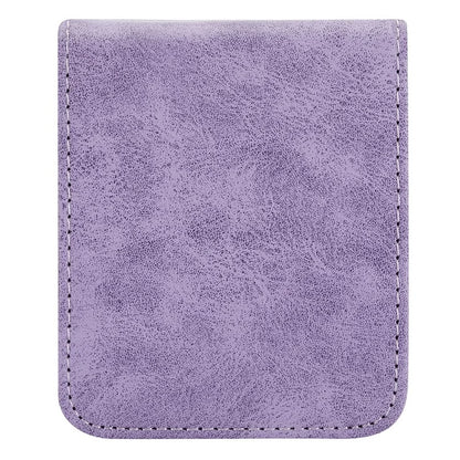 DF-05 For Samsung Galaxy Z Flip5 5G Case Shockproof PC+PU Leather Phone Cover
