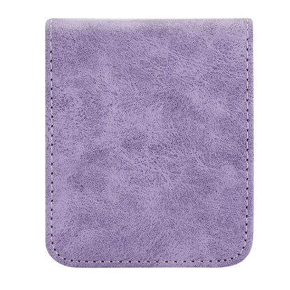 DF-05 For Samsung Galaxy Z Flip4 5G Case PC+PU Leather Bump Proof Back Phone Cover