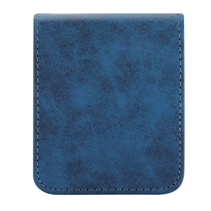 DF-05 For Samsung Galaxy Z Flip4 5G Case PC+PU Leather Bump Proof Back Phone Cover