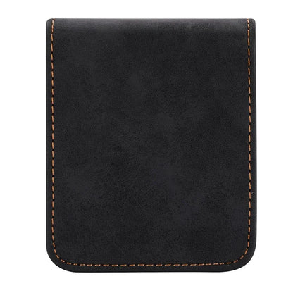 DF-05 For Samsung Galaxy Z Flip4 5G Case PC+PU Leather Bump Proof Back Phone Cover