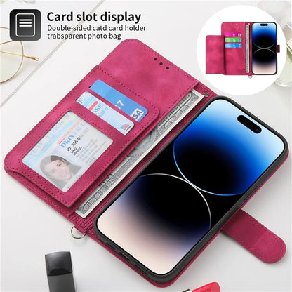 For Xiaomi Redmi A3 Leather Phone Cover Flower Pattern Case Multiple Card Slots