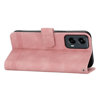 DIERFENG DF-03 For Motorola Moto G Stylus 5G (2024) Cases Imprinted Wallet Stand Leather Mobile Cover