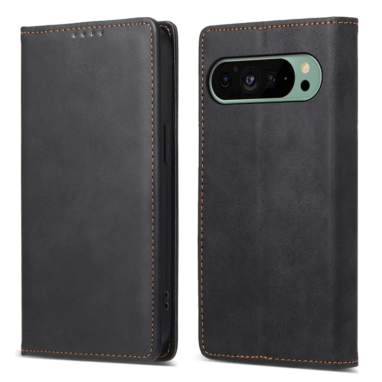 DF-05 For Google Pixel 9 Wallet Phone Case Anti-Drop Leather Flip Cover
