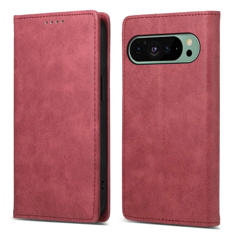 DF-05 For Google Pixel 9 Wallet Phone Case Anti-Drop Leather Flip Cover