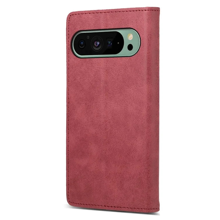 DF-05 For Google Pixel 9 Wallet Phone Case Anti-Drop Leather Flip Cover