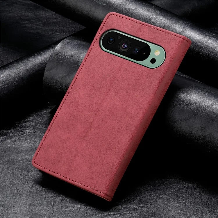 DF-05 For Google Pixel 9 Wallet Phone Case Anti-Drop Leather Flip Cover