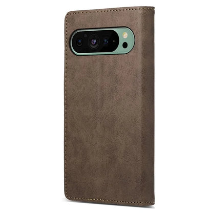 DF-05 For Google Pixel 9 Wallet Phone Case Anti-Drop Leather Flip Cover