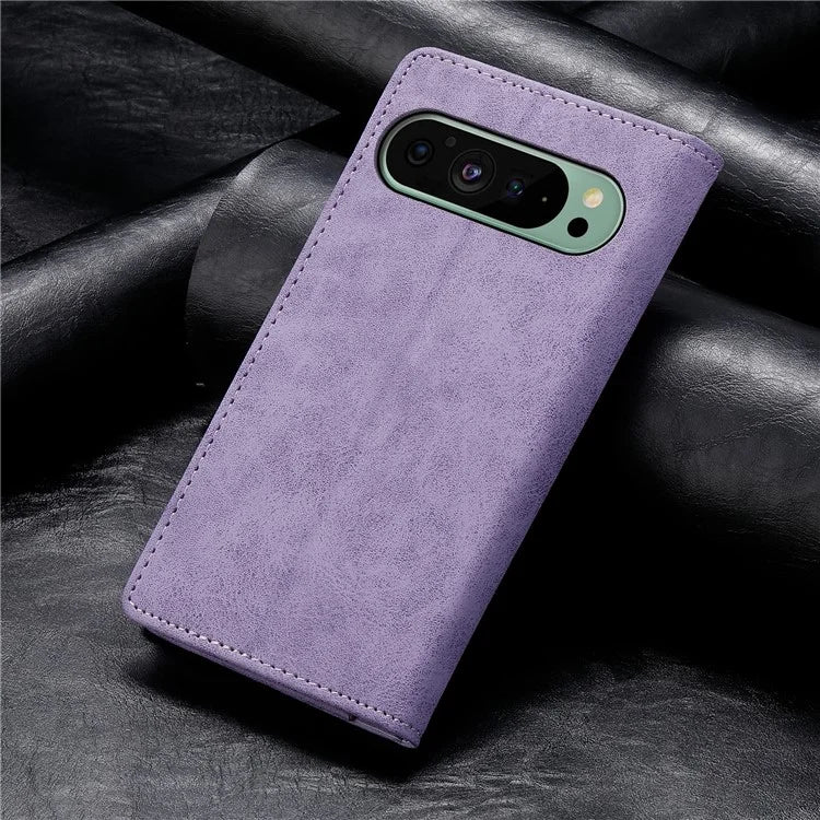 DF-05 For Google Pixel 9 Wallet Phone Case Anti-Drop Leather Flip Cover