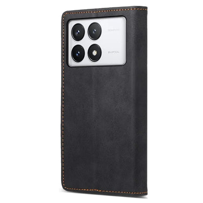 DF-05 For Xiaomi Poco X6 Pro 5G / Redmi K70E 5G Case RFID Blocking Leather Wallet Phone Cover