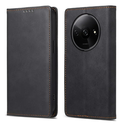 DF-05 For Xiaomi Redmi A3 Case Leather Wallet Phone Case with RFID Blocking