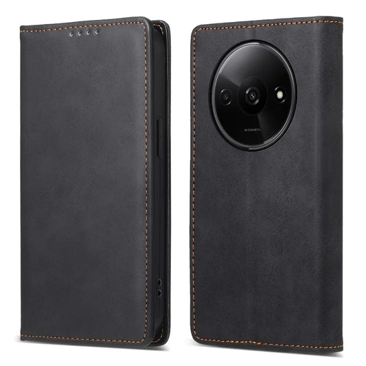 DF-05 For Xiaomi Redmi A3 Case Leather Wallet Phone Case with RFID Blocking