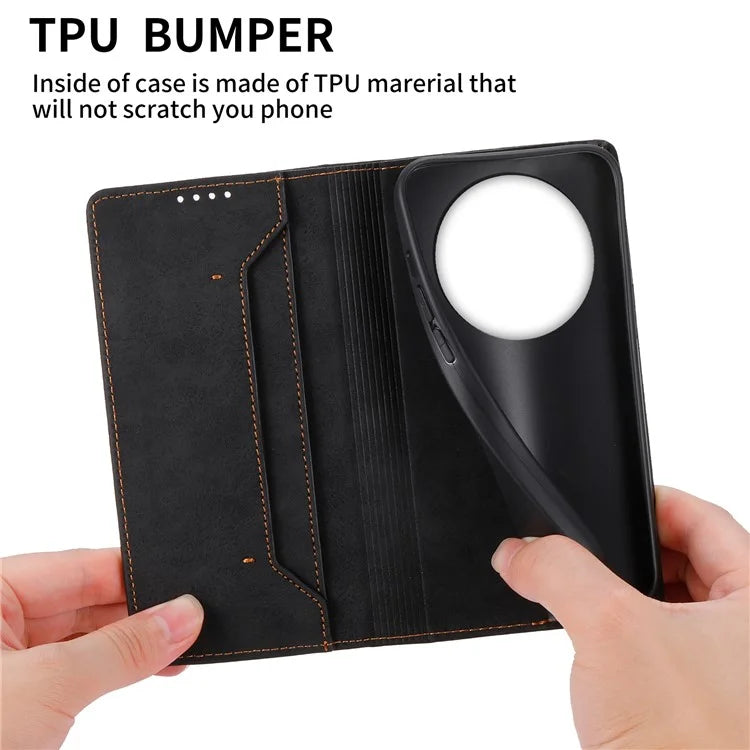 DF-05 For Xiaomi Redmi A3 Case Leather Wallet Phone Case with RFID Blocking