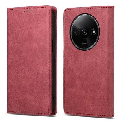 DF-05 For Xiaomi Redmi A3 Case Leather Wallet Phone Case with RFID Blocking