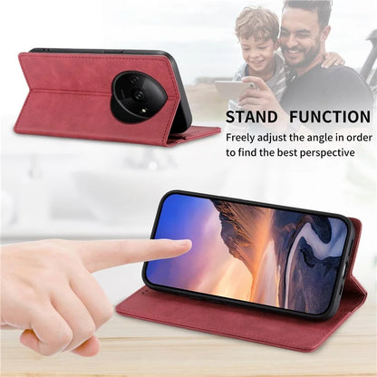 DF-05 For Xiaomi Redmi A3 Case Leather Wallet Phone Case with RFID Blocking