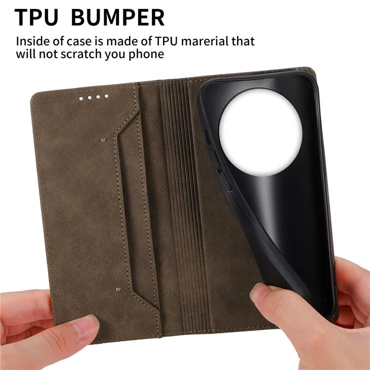 DF-05 For Xiaomi Redmi A3 Case Leather Wallet Phone Case with RFID Blocking