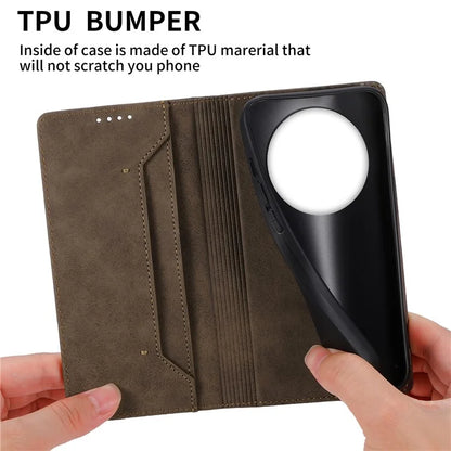 DF-05 For Xiaomi Redmi A3 Case Leather Wallet Phone Case with RFID Blocking
