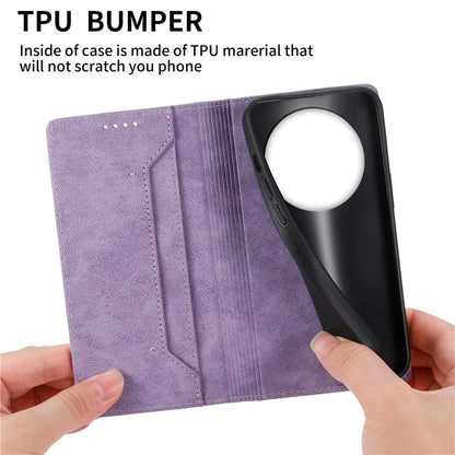 DF-05 For Xiaomi Redmi A3 Case Leather Wallet Phone Case with RFID Blocking