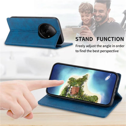 DF-05 For Xiaomi Redmi A3 Case Leather Wallet Phone Case with RFID Blocking