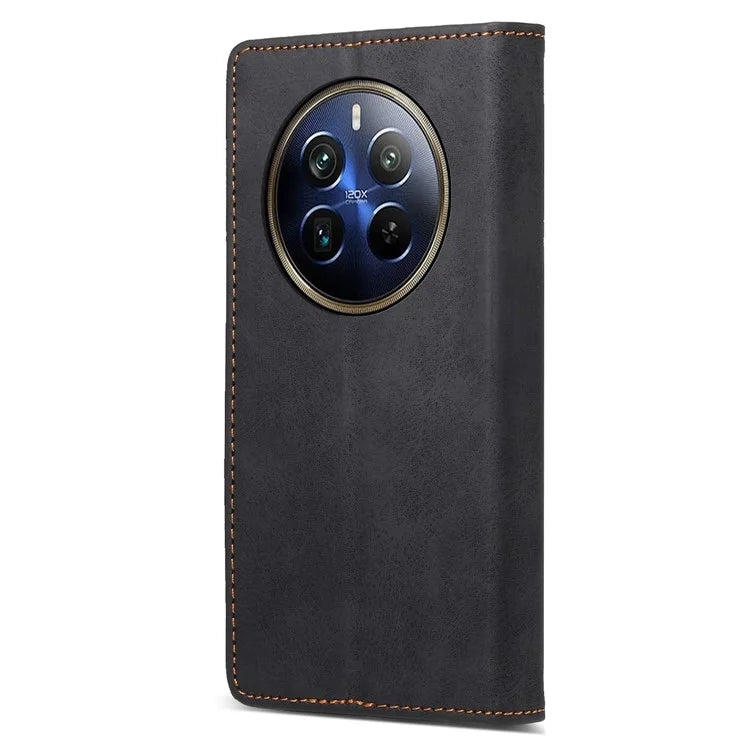 DF-05 For Realme 12 Pro 5G / 12 Pro+ 5G Wallet Case Anti-Drop Leather Flip Phone Cover