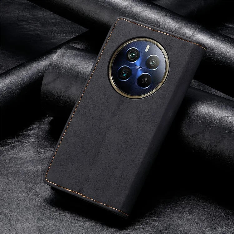 DF-05 For Realme 12 Pro 5G / 12 Pro+ 5G Wallet Case Anti-Drop Leather Flip Phone Cover