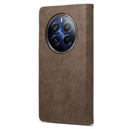 DF-05 For Realme 12 Pro 5G / 12 Pro+ 5G Wallet Case Anti-Drop Leather Flip Phone Cover