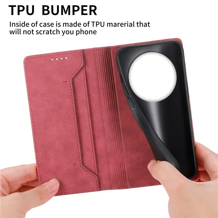 DF-05 For Realme 12 Pro 5G / 12 Pro+ 5G Wallet Case Anti-Drop Leather Flip Phone Cover
