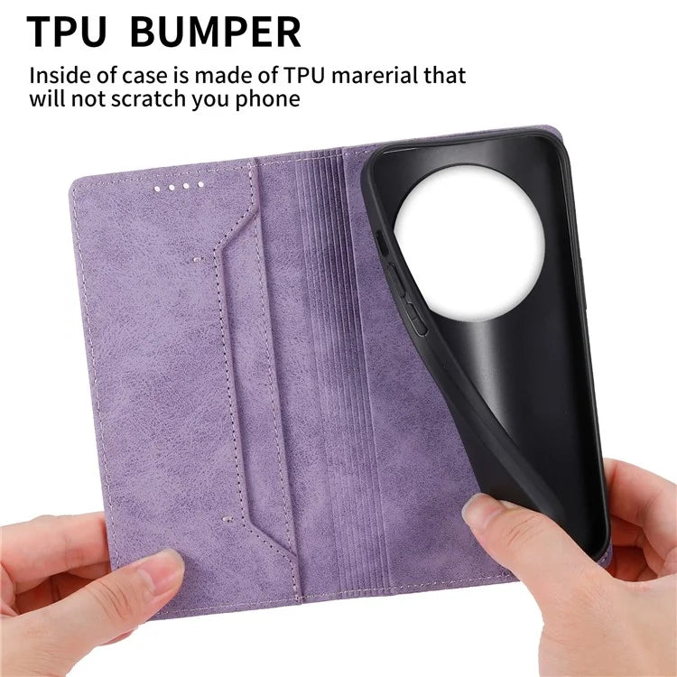 DF-05 For Realme 12 Pro 5G / 12 Pro+ 5G Wallet Case Anti-Drop Leather Flip Phone Cover