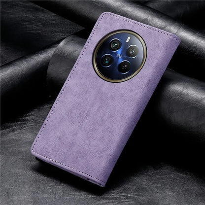 DF-05 For Realme 12 Pro 5G / 12 Pro+ 5G Wallet Case Anti-Drop Leather Flip Phone Cover