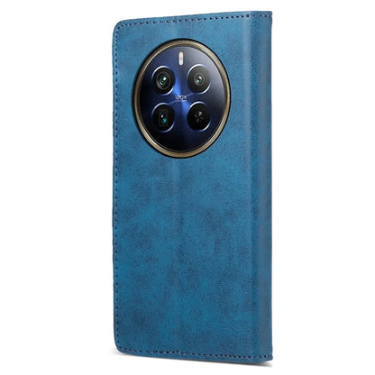 DF-05 For Realme 12 Pro 5G / 12 Pro+ 5G Wallet Case Anti-Drop Leather Flip Phone Cover