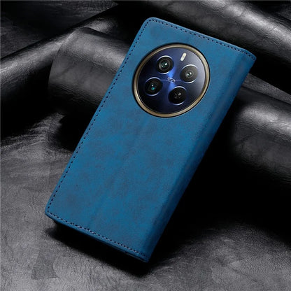 DF-05 For Realme 12 Pro 5G / 12 Pro+ 5G Wallet Case Anti-Drop Leather Flip Phone Cover