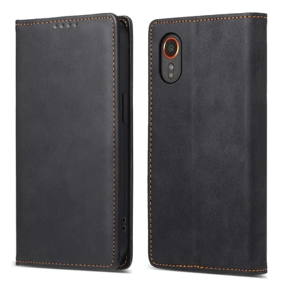 DF-05 For Samsung Galaxy Xcover 7 Leather Case Shockproof Wallet Phone Cover