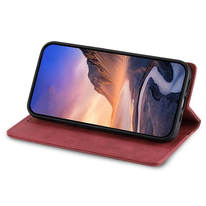 DF-05 For Samsung Galaxy Xcover 7 Leather Case Shockproof Wallet Phone Cover