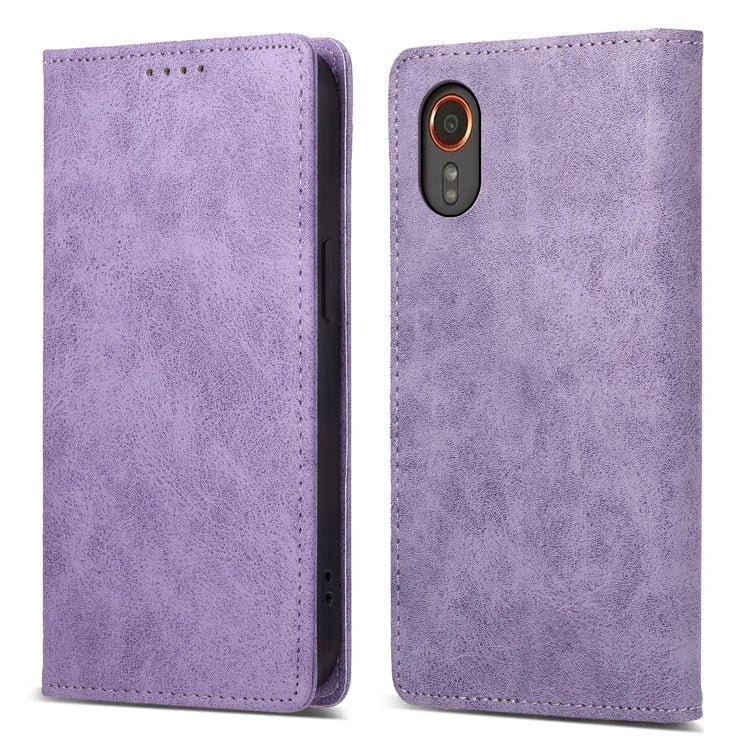 DF-05 For Samsung Galaxy Xcover 7 Leather Case Shockproof Wallet Phone Cover