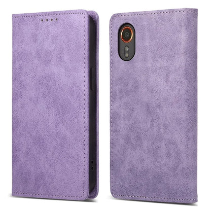 DF-05 For Samsung Galaxy Xcover 7 Leather Case Shockproof Wallet Phone Cover