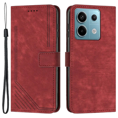 For Xiaomi Redmi Note 13 Pro 4G / Poco M6 Pro 4G Case Leather Skin Touch Feeling Phone Cover