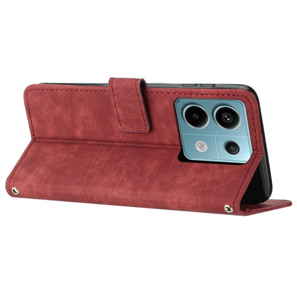 For Xiaomi Redmi Note 13 Pro 4G / Poco M6 Pro 4G Case Leather Skin Touch Feeling Phone Cover