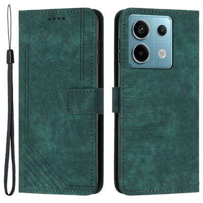 For Xiaomi Redmi Note 13 Pro 4G / Poco M6 Pro 4G Case Leather Skin Touch Feeling Phone Cover