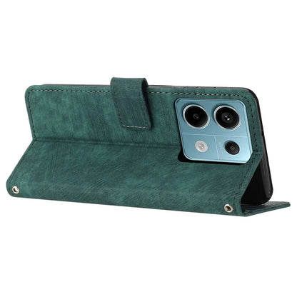 For Xiaomi Redmi Note 13 Pro 4G / Poco M6 Pro 4G Case Leather Skin Touch Feeling Phone Cover