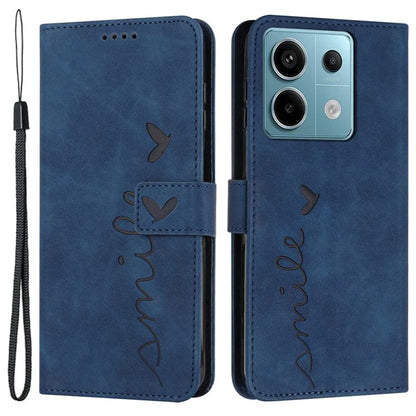 For Xiaomi Redmi Note 13 Pro 4G / Poco M6 Pro 4G Case Imprinted PU Leather Stand Phone Cover