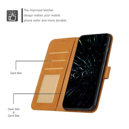 For Xiaomi Redmi Note 13 Pro 4G / Poco M6 Pro 4G Wallet Case PU Leather Flip Phone Cover