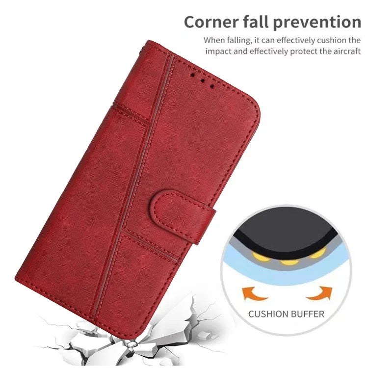 For Xiaomi Redmi Note 13 Pro 4G / Poco M6 Pro 4G Wallet Case PU Leather Flip Phone Cover