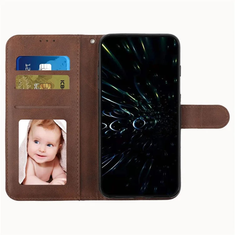 For Xiaomi Redmi Note 13 Pro 4G / Poco M6 Pro 4G Wallet Case PU Leather Flip Phone Cover