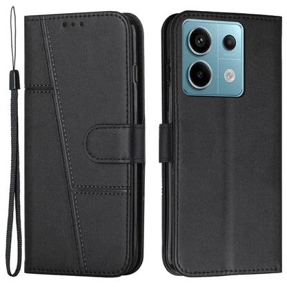 For Xiaomi Redmi Note 13 Pro 4G / Poco M6 Pro 4G Wallet Case PU Leather Flip Phone Cover
