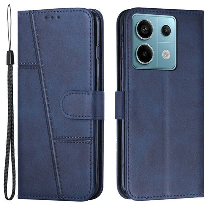 For Xiaomi Redmi Note 13 Pro 4G / Poco M6 Pro 4G Wallet Case PU Leather Flip Phone Cover