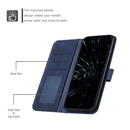For Xiaomi Redmi Note 13 Pro 4G / Poco M6 Pro 4G Wallet Case PU Leather Flip Phone Cover