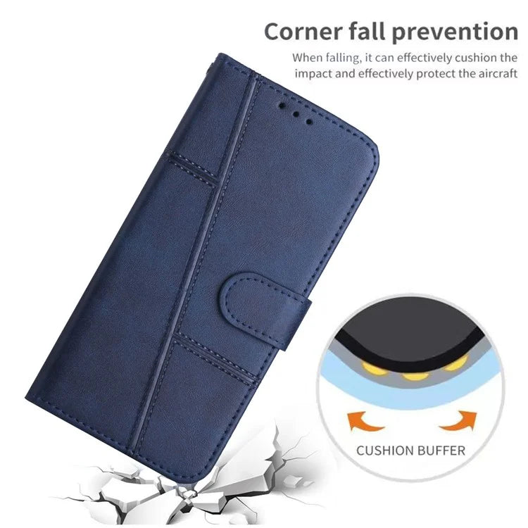 For Xiaomi Redmi Note 13 Pro 4G / Poco M6 Pro 4G Wallet Case PU Leather Flip Phone Cover
