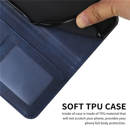 For Xiaomi Redmi Note 13 Pro 4G / Poco M6 Pro 4G Wallet Case PU Leather Flip Phone Cover