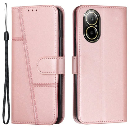 For Realme C67 4G Case Stitiching PU Leather Wallet Shockproof Phone Cover