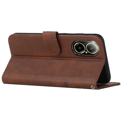 For Realme C67 4G Case Stitiching PU Leather Wallet Shockproof Phone Cover